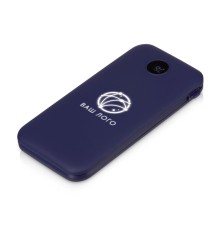 Внешний беспроводной аккумулятор с подсветкой лого Astro, 10000 mAh, темно-синий
