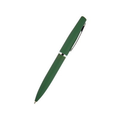 Купить Ручка Portofino шариковая автоматическая, зеленый металлический корпус, 1.0 мм, синяя с нанесением