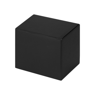Купить Коробка для кружки, черный с нанесением логотипа