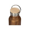 Купить Вакуумный термос Britewood S2, 500 мл, бамбуковая крышка, крафтовый тубус с нанесением логотипа