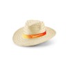 Купить EDWARD RIB Шляпа из натуральной соломы, белый с нанесением логотипа