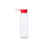 Купить Бутылка ALOE из тритана, 600 мл, прозрачный/красный с нанесением логотипа
