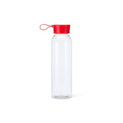 Купить Бутылка ALOE из тритана, 600 мл, прозрачный/красный с нанесением логотипа