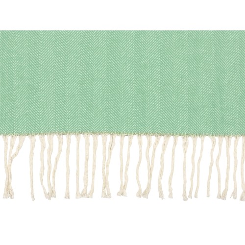 Купить Плед Ёлочка 150х180 см. ПРЕМИУМ (зеленый однотонное) с нанесением логотипа