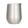 Купить Кубок с вакуумной изоляцией Corzo Copper, серебристый с нанесением логотипа