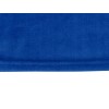 Купить Плед флисовый Natty из переработанного пластика с новогодней биркой, синий с нанесением логотипа