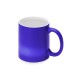 Купить Кружка-хамелеон Magic матовая, синий/белый с нанесением логотипа