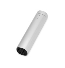 Портативное зарядное устройство Мьюзик, 5200 mAh, серебристый