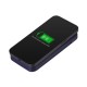 Купить Внешний беспроводной аккумулятор с подсветкой лого Astro, 10000 mAh, темно-синий с нанесением логотипа