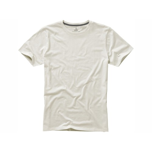 Купить Nanaimo мужская футболка с коротким рукавом, св. серый с нанесением логотипа