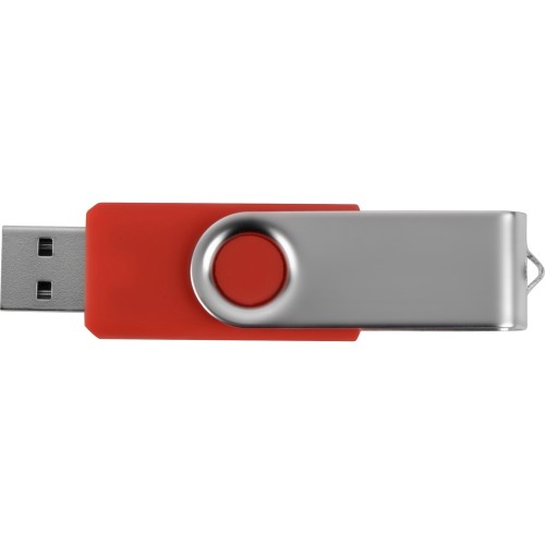 Купить Флеш-карта USB 2.0 8 Gb Квебек, красный с нанесением логотипа