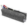 Купить Пенал Felt из RPET-фетра, серый с нанесением логотипа