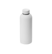Вакуумная термобутылка Cask Waterline, soft touch, 500 мл, тубус, белый