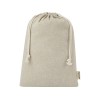 Купить Большая подарочная сумка Pheebs объемом 4 л из хлопка плотностью 150 г/м2, натуральный с нанесением логотипа