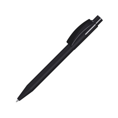 Купить Шариковая ручка из вторично переработанного пластика Pixel Recy, черный с нанесением