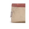 Купить Сумка INCA из переработанного хлопка, натуральный/красный с нанесением логотипа