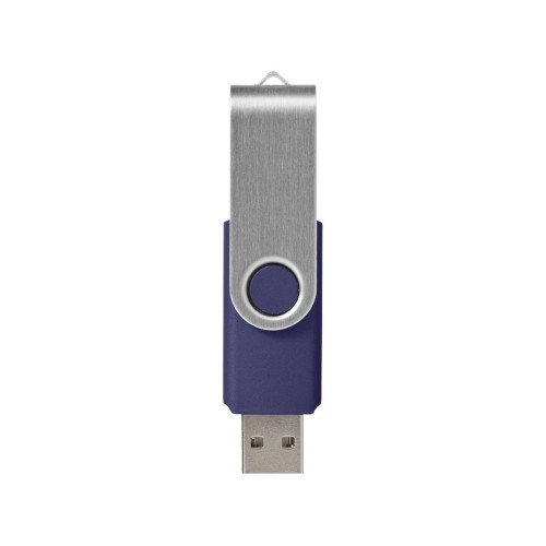 Купить USB-флешка на 16 Гб Rotate Basic, ярко-синий с нанесением логотипа