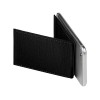 Купить Кошелек-подставка для телефона RFID премиум-класса, черный с нанесением логотипа