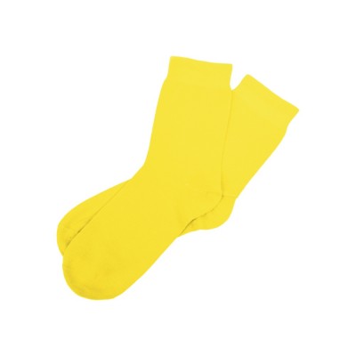 Купить Носки Socks женские желтые, р-м 25 с нанесением логотипа