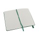Купить Записная книжка Moleskine Classic (в линейку) в твердой обложке, Pocket (9x14см), зеленый с нанесением логотипа