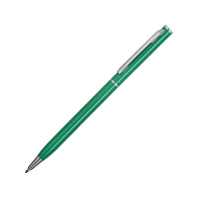 Купить Ручка металлическая шариковая Атриум, зеленый с нанесением