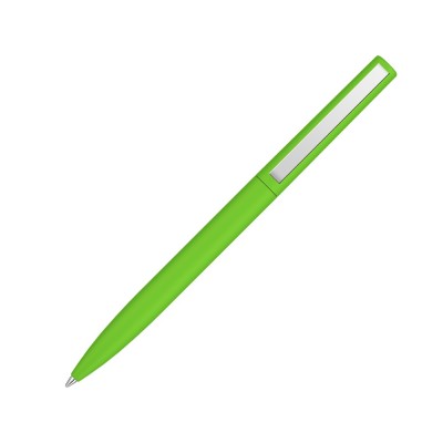 Шариковая ручка  Bright F Gum soft-touch, зеленое яблоко