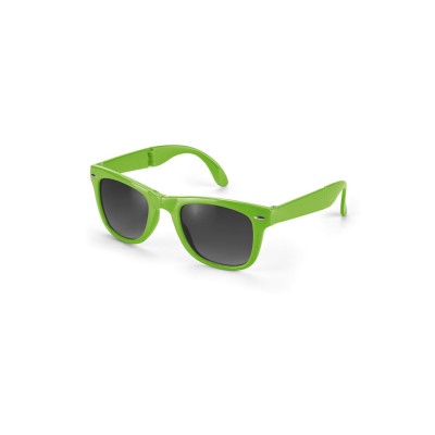 Купить ZAMBEZI. Складные солнцезащитные очки, Светло-зеленый с нанесением логотипа