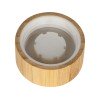 Купить Бутылка из переработанного пластика Kato Bamboo с бамбуковой крышкой, 500 мл с нанесением логотипа
