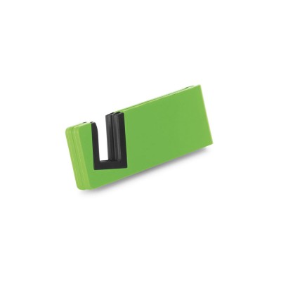 Купить HOOKE. Подставка для телефона, Светло-зеленый с нанесением логотипа