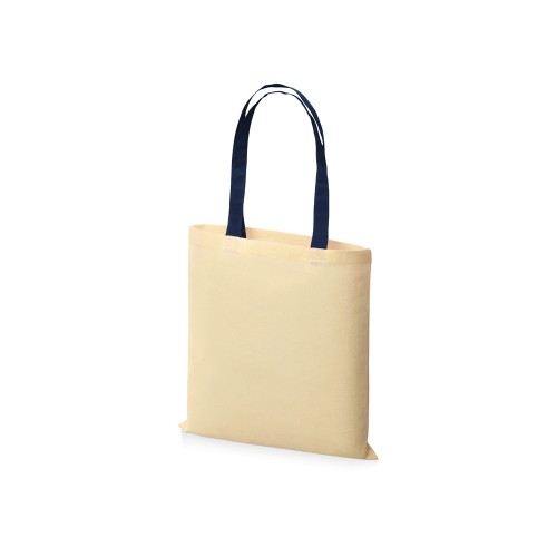 Купить Сумка Dakota, натуральный/синий с нанесением логотипа