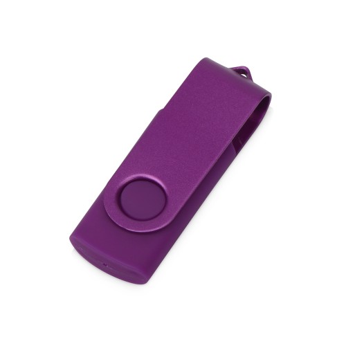 Купить Флеш-карта USB 2.0 8 Gb Квебек Solid, фиолетовый с нанесением логотипа