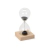 Купить Песочные магнитные часы на деревянной подставке Infinity с нанесением логотипа