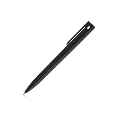 Купить GAUSS. Шариковая ручка с зажимом, черный с нанесением логотипа