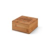 Купить ARNICA. Коробка из бамбука с чаем, Натуральный с нанесением логотипа