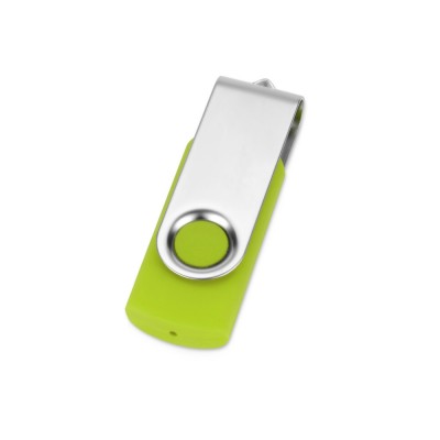 Купить Флеш-карта USB 2.0 32 Gb Квебек, зеленое яблоко с нанесением
