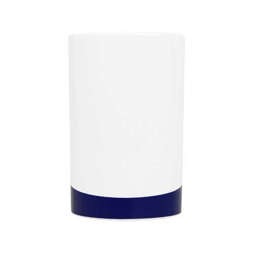 Купить Кружка Мерсер 320мл, белый/синий с нанесением логотипа