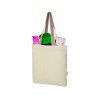 Купить Эко-сумка Rainbow объемом 5л из переработанного хлопка плотностью 180 г/м2, натуральный с нанесением логотипа