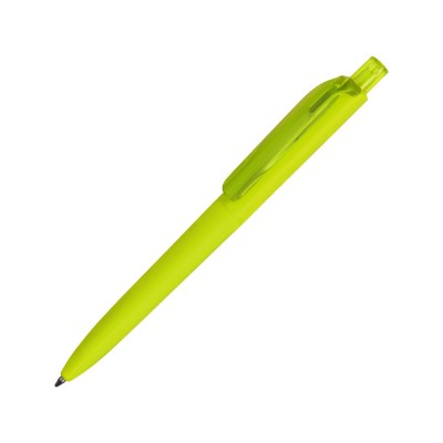 Купить Ручка шариковая Prodir DS8 PRR софт-тач, лайм с нанесением