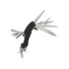 Купить Мультитул-складной нож Demi 11-в-1, серебристый/черный с нанесением логотипа