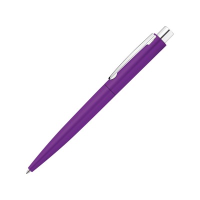 Купить Ручка шариковая металлическая LUMOS, фиолетовый с нанесением