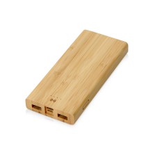 Внешний беспроводной аккумулятор из бамбука Bamboo Air, 10000 mAh