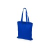 Купить Сумка для шопинга Carryme 140 хлопковая, 140 г/м2, синий с нанесением логотипа