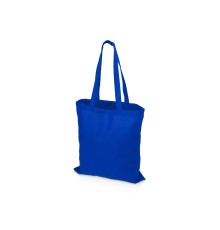 Сумка для шопинга Carryme 140 хлопковая, 140 г/м2, синий