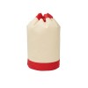 Купить Рюкзак-мешок Indiana хлопковый, 180гр, натуральный/красный с нанесением логотипа