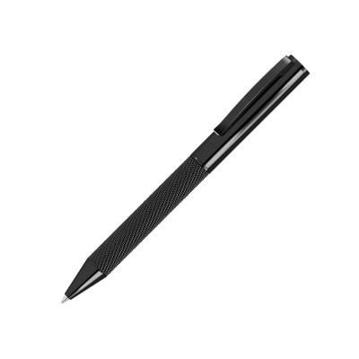 Купить Ручка металлическая шариковая из сетки MESH, черный с нанесением логотипа