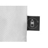Купить Сумка-шоппер Reviver из нетканого переработанного материала RPET, белый с нанесением логотипа