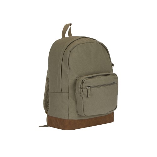 Купить Рюкзак Shammy с эко-замшей для ноутбука 15, бежевый с нанесением логотипа