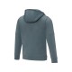Купить Мужской свитер анорак Sayan на молнии на половину длины с капюшоном, steel grey с нанесением логотипа