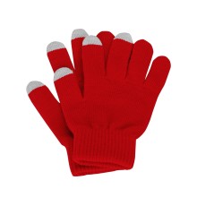 Перчатки для сенсорного экрана, красный, размер L/XL