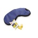 Купить Дорожный набор Travel Blue Comfort Set, синий/черный с нанесением логотипа